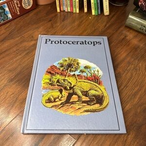 Vintage Protoceratops Book